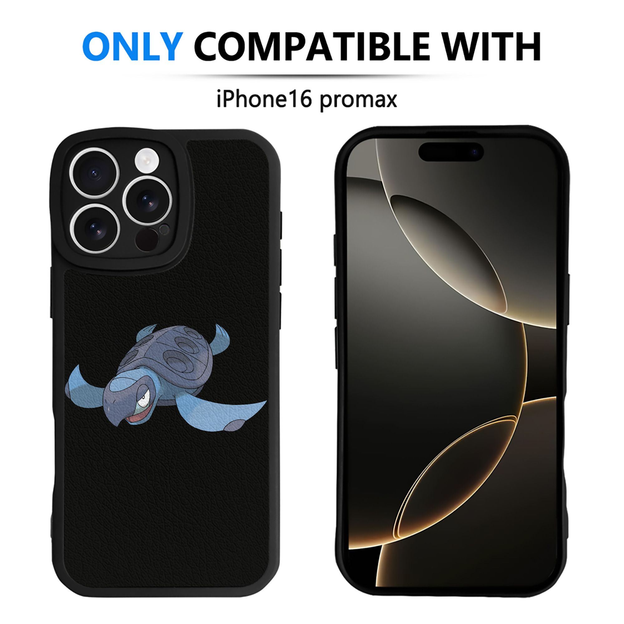 （画像用） ポケットモンスター Pokémon 【iPhone 16シリーズ対応】シリコンスマホケース（レザー調） 材質：シリコン